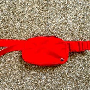 Solar orange Lululemon belt bag